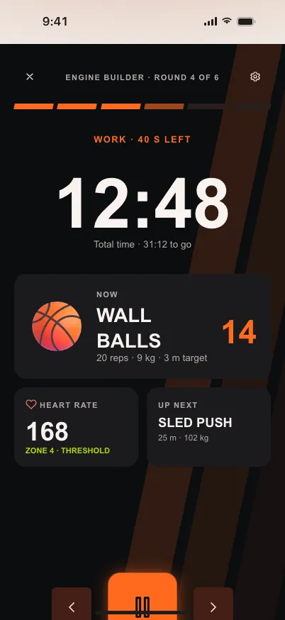 Fitness Energy: Live on mobile